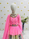 OC 185 Fox Georgette Girls Wear Kids Lehenga Choli Suppliers In India